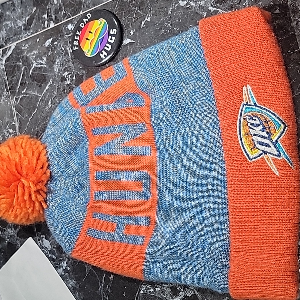 Mitchell and Ness OKC winter cap